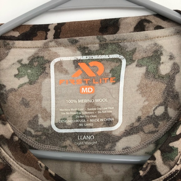 First Lite Men's Wick Short Sleeve Crew - Fusion - Picture 5 of 6